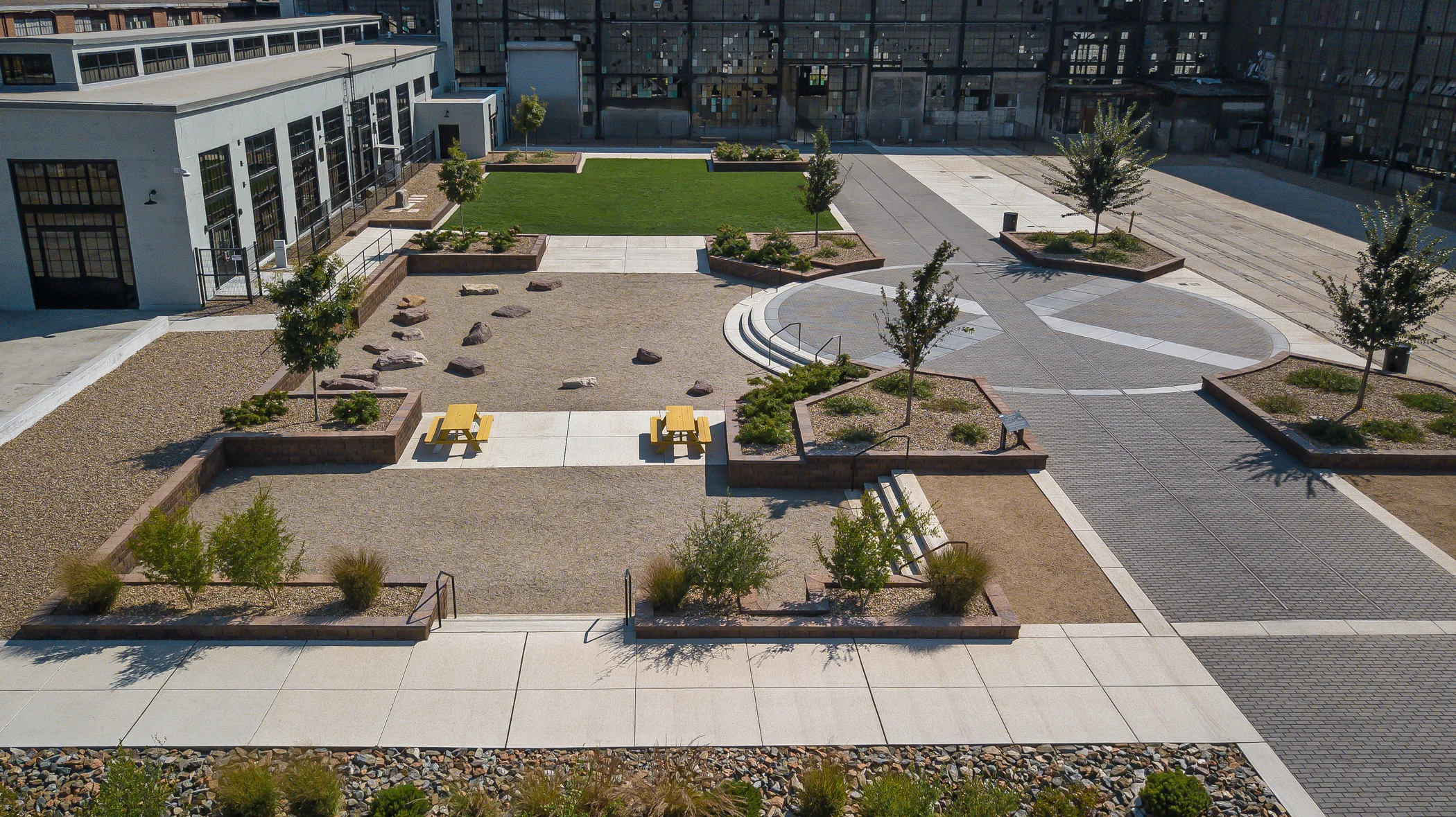 The Plaza at the Railyards