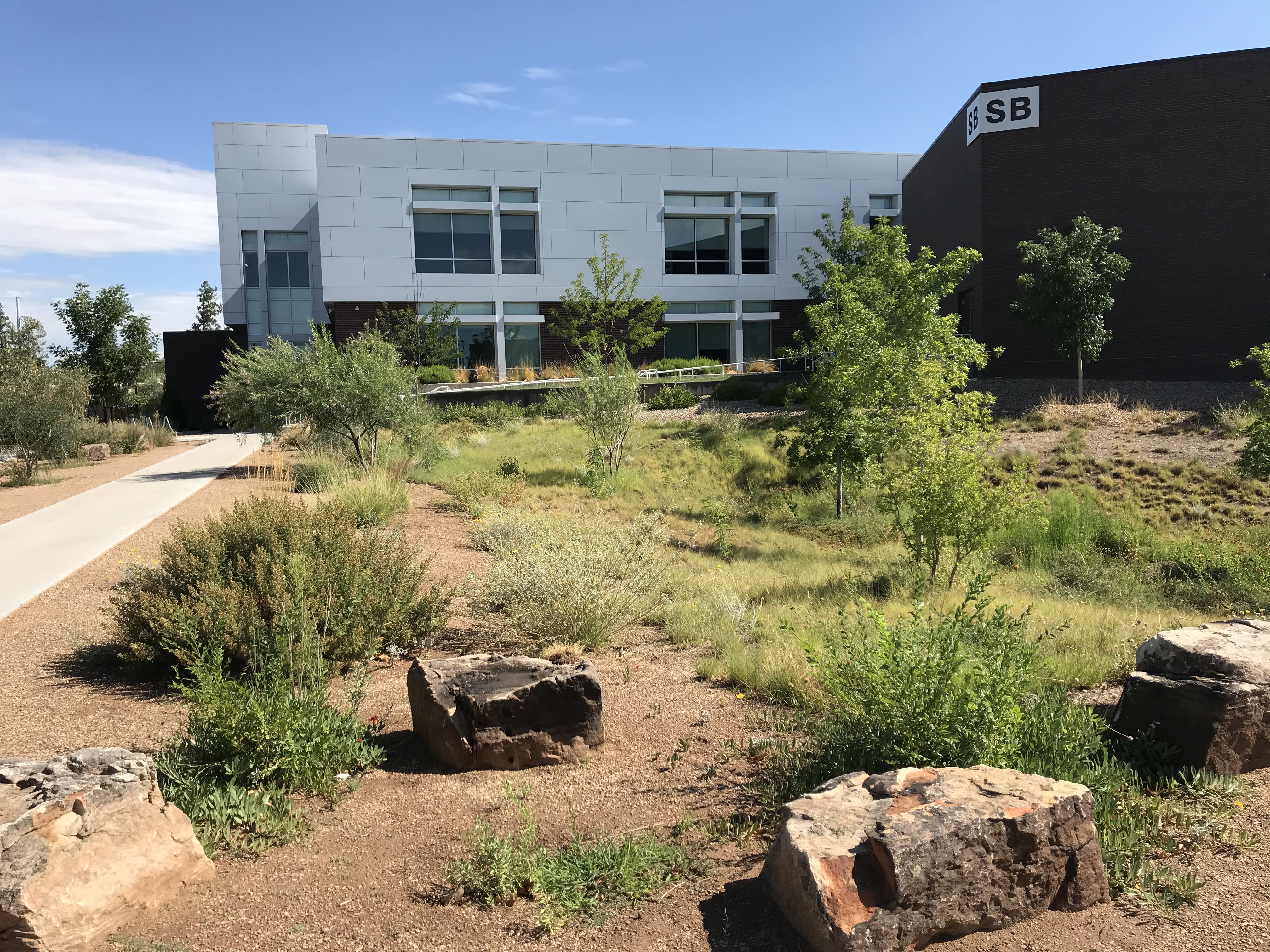 CNM Smith Brasher Hall in Albuquerque, New Mexico.