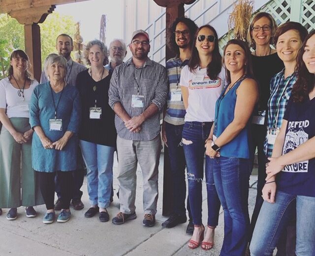 Tess Houle (second from right) with the Arid GSI Coalition. (Photo/Arid GSI Coalition)